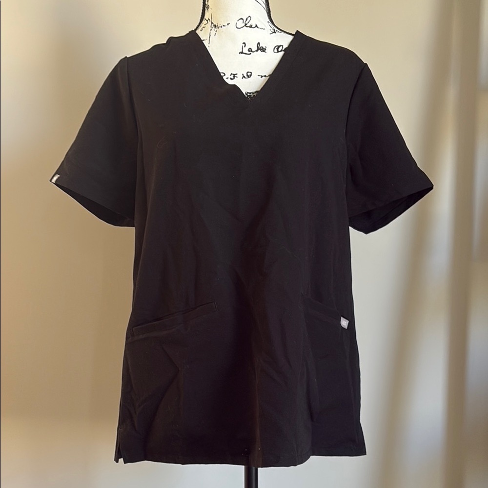 Figs Black Women's Top